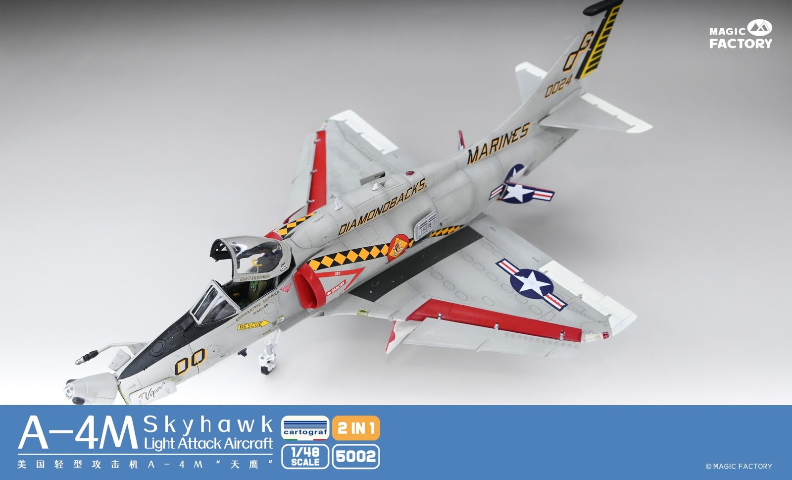Magic Factory 5002 - 1/48 A-4M Skyhawk Light Attack Aircraft - Image 4