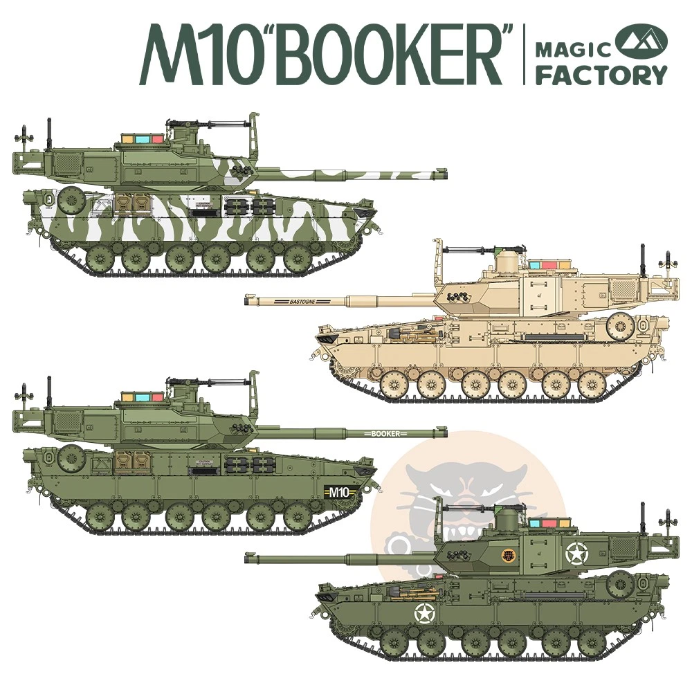 Magic Factory 2008 - 1/35 U.S. Combat Vehicle M10 “Booker” - Image 11