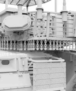MENG TS-056 1/35 Merkava Mk.4M w/Roof-Mounted Slat Armor - Image 3