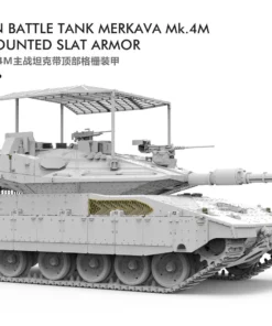 MENG TS-056 1/35 Merkava Mk.4M w/Roof-Mounted Slat Armor - Image 7