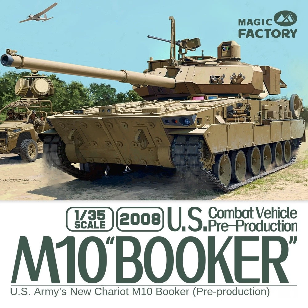 Magic Factory 2008 - 1/35 U.S. Combat Vehicle M10 “Booker”