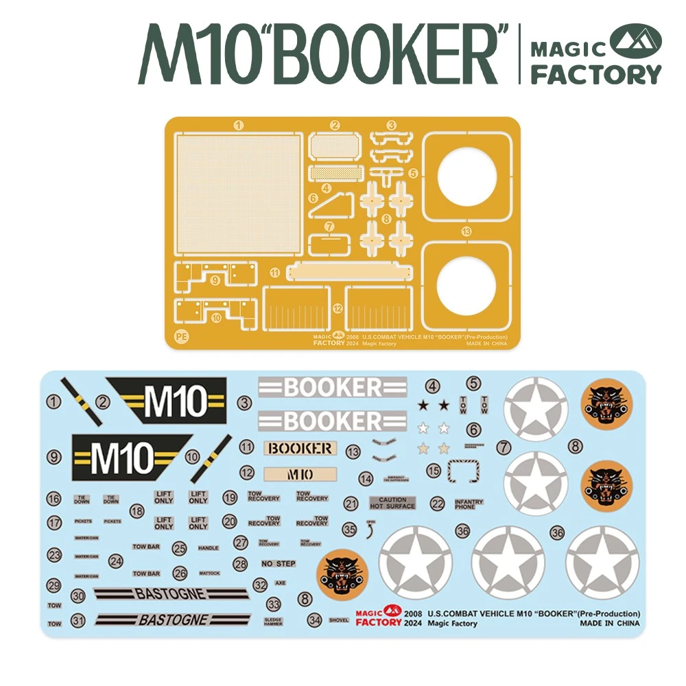 Magic Factory 2008 - 1/35 U.S. Combat Vehicle M10 “Booker” - Image 10